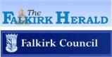 Falikrk Herald and Falkirk Council logos